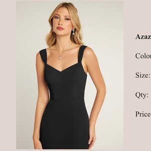 AZAZIE DENICE BLACK DRESS